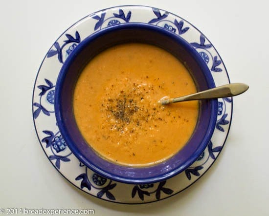Creamy Tomato Soup and Beans