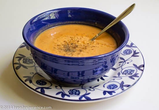 Creamy Tomato Soup with Beans
