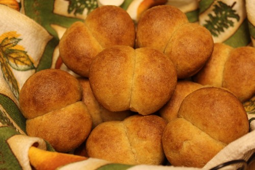 Light Wheat Dinner Rolls