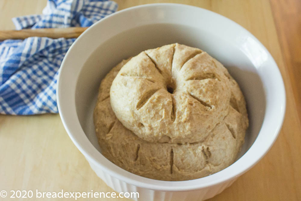 Cottage Loaf with Slashes