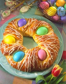 Easter Egg Bread