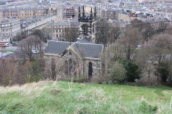 Edinburgh from top of Calton Hill