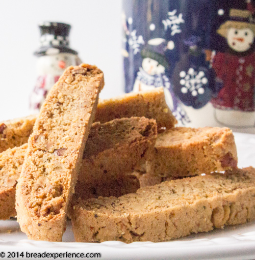 Einkorn Biscotti with nuts and seeds