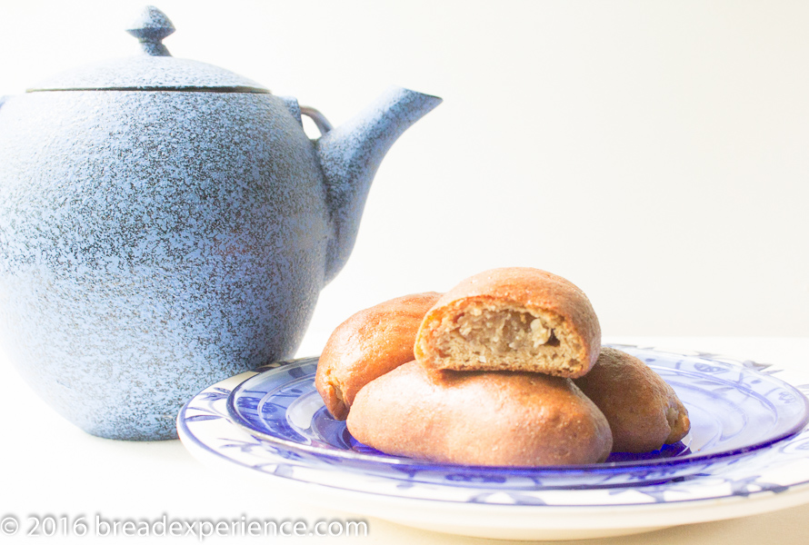 Whole Grain Einkorn Coconut Rolls and Tea