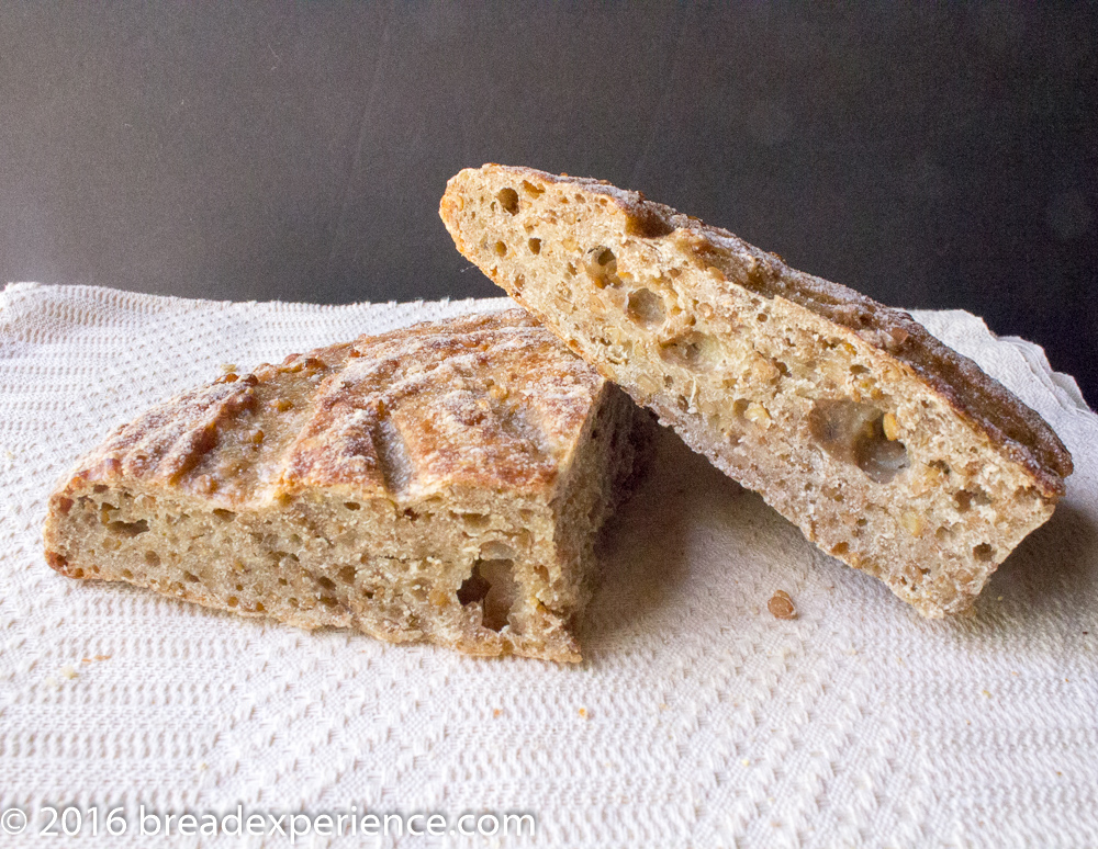 Fermented Sprouted Wheat Porridge Bread