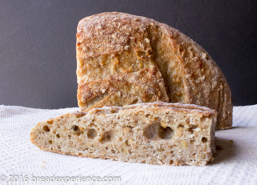 Fermented Sprouted Wheat Porridge Bread