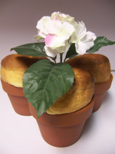 Whimsical Flower Pot Bread