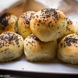 Sourdough Orange Dinner Rolls