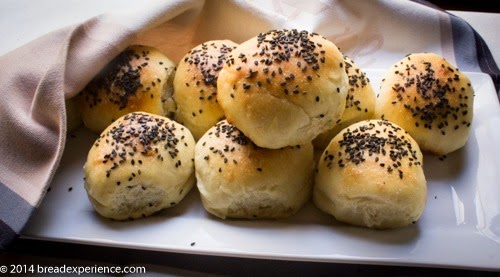 Fluffy Sourdough Orange Dinner Rolls