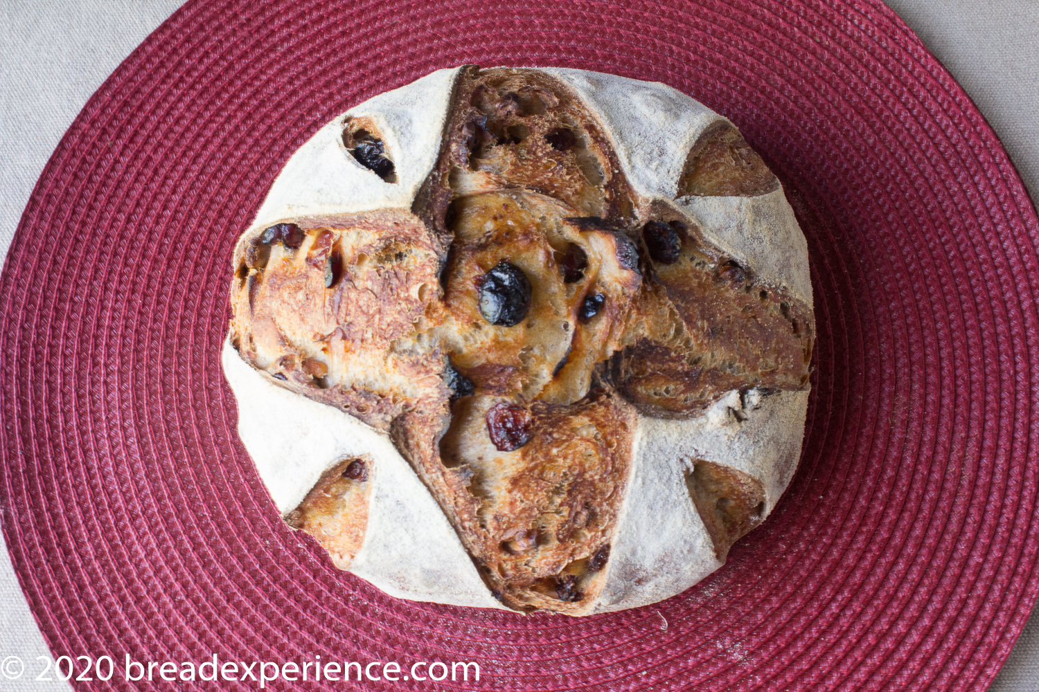 Fruity Pain au Levain with Walnuts