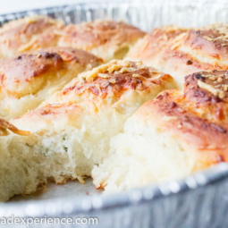 Rosemary Garlic and Cheese Spelt Rolls