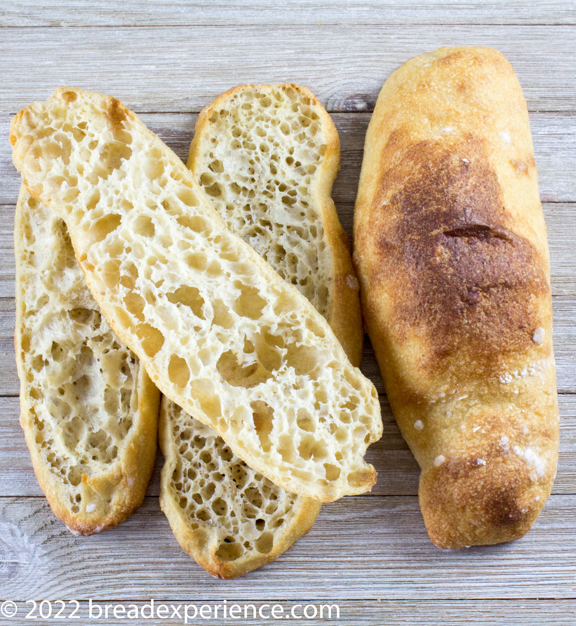 Pane de Cristal with Open Crumb