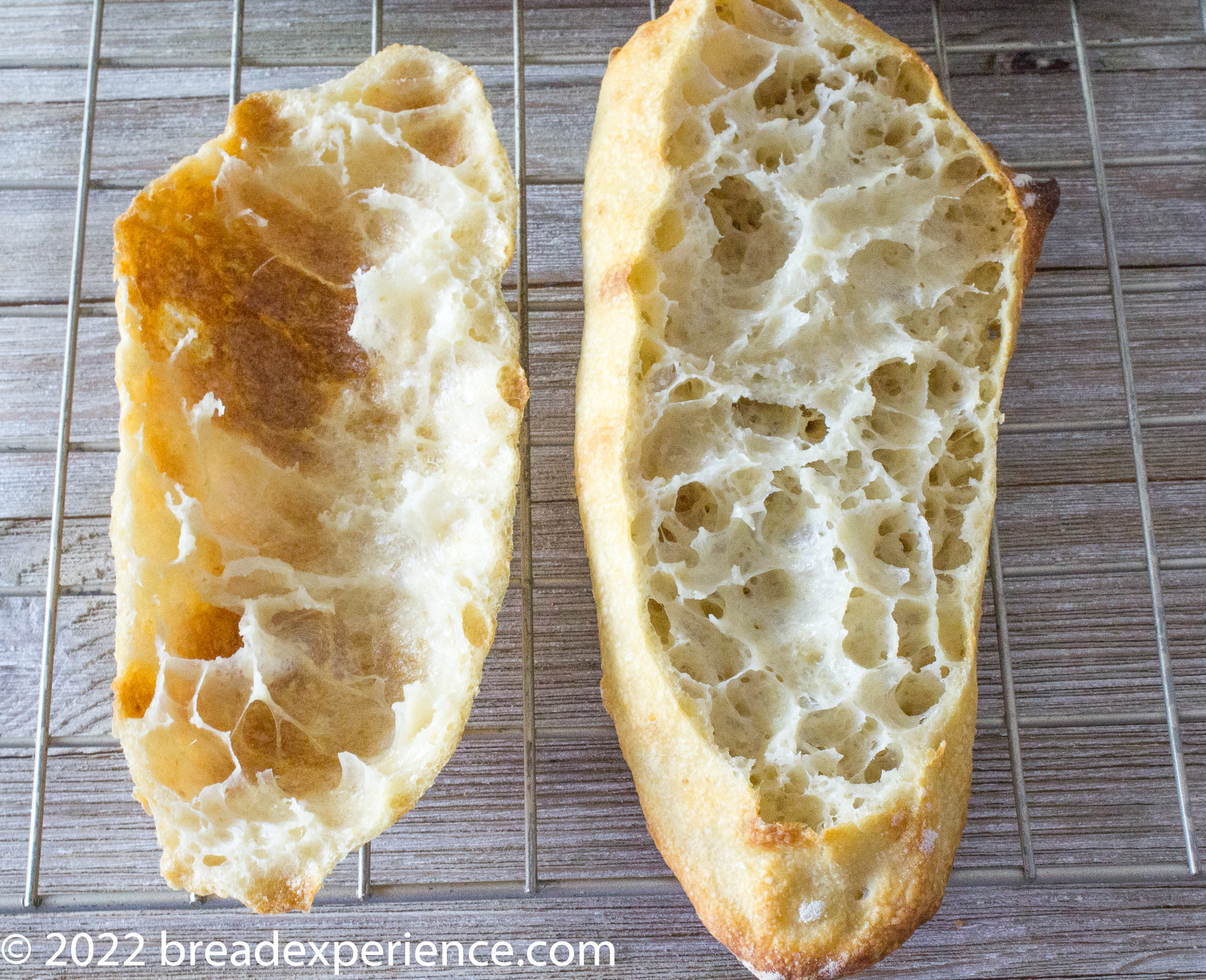 How to make Pan de Cristal with sourdough starter