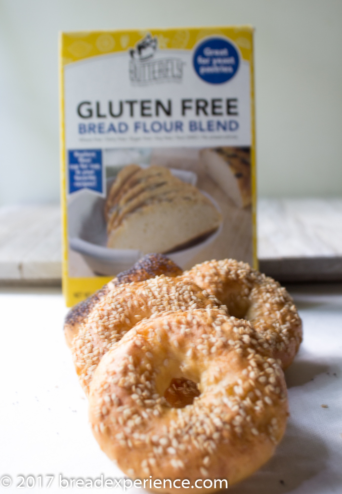 Gluten Free Bagels made with Butterfly Gluten Free Bread Flour Blend