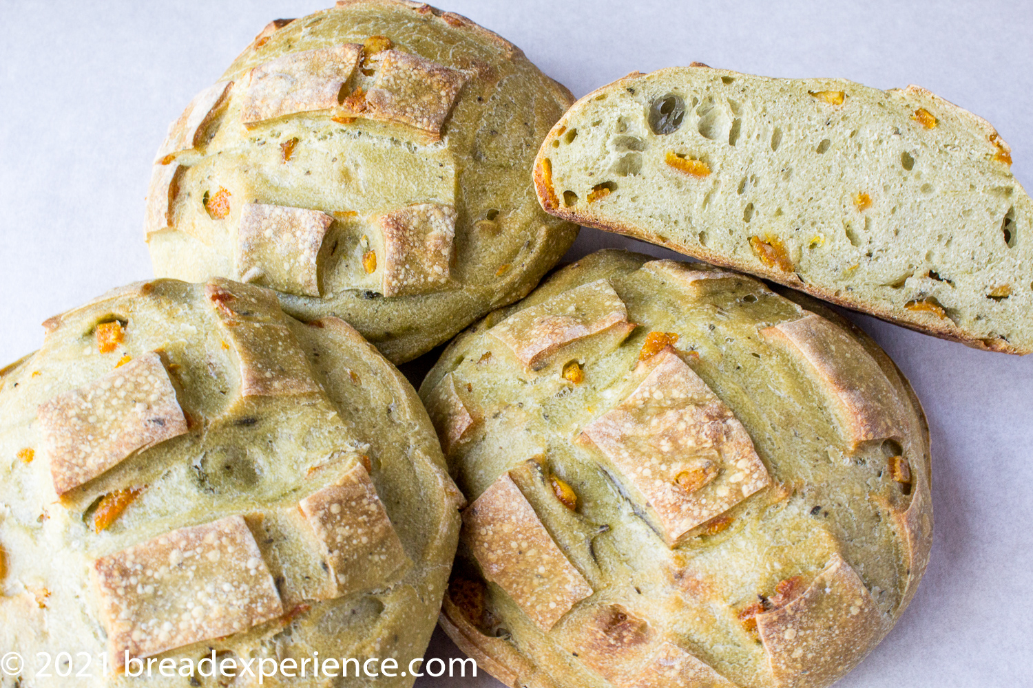 Green Tea and Orange Loaf