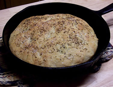 Grilled Herb Focaccia