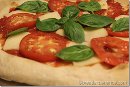grilled pizza Margherita