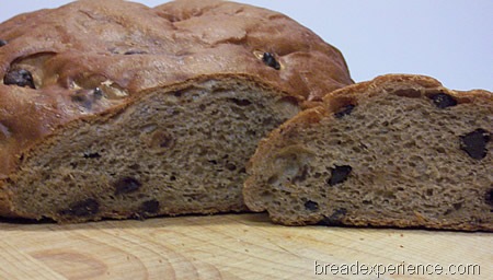 Italian Chocolate Chip Bread Sliced