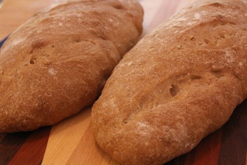Italian spelt loaves