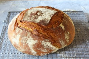 Making Einkorn Bread in Tuscany