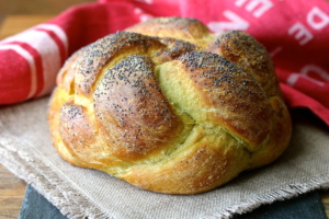 Karen's Golden Beet Braid