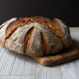 Kefir Milk Einkorn Rye Pumpkin Cornmeal Loaf