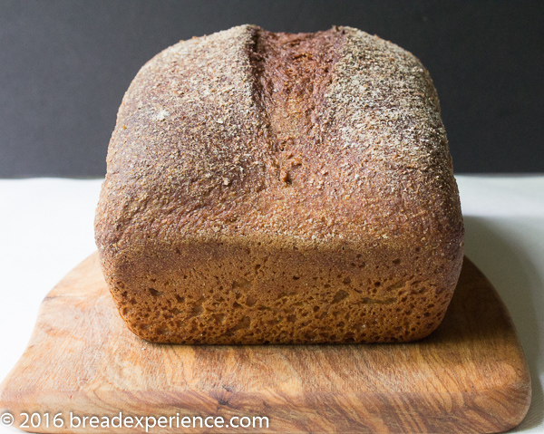 Kefir Milk Spelt Bran Bread - #BreadBakingBabes