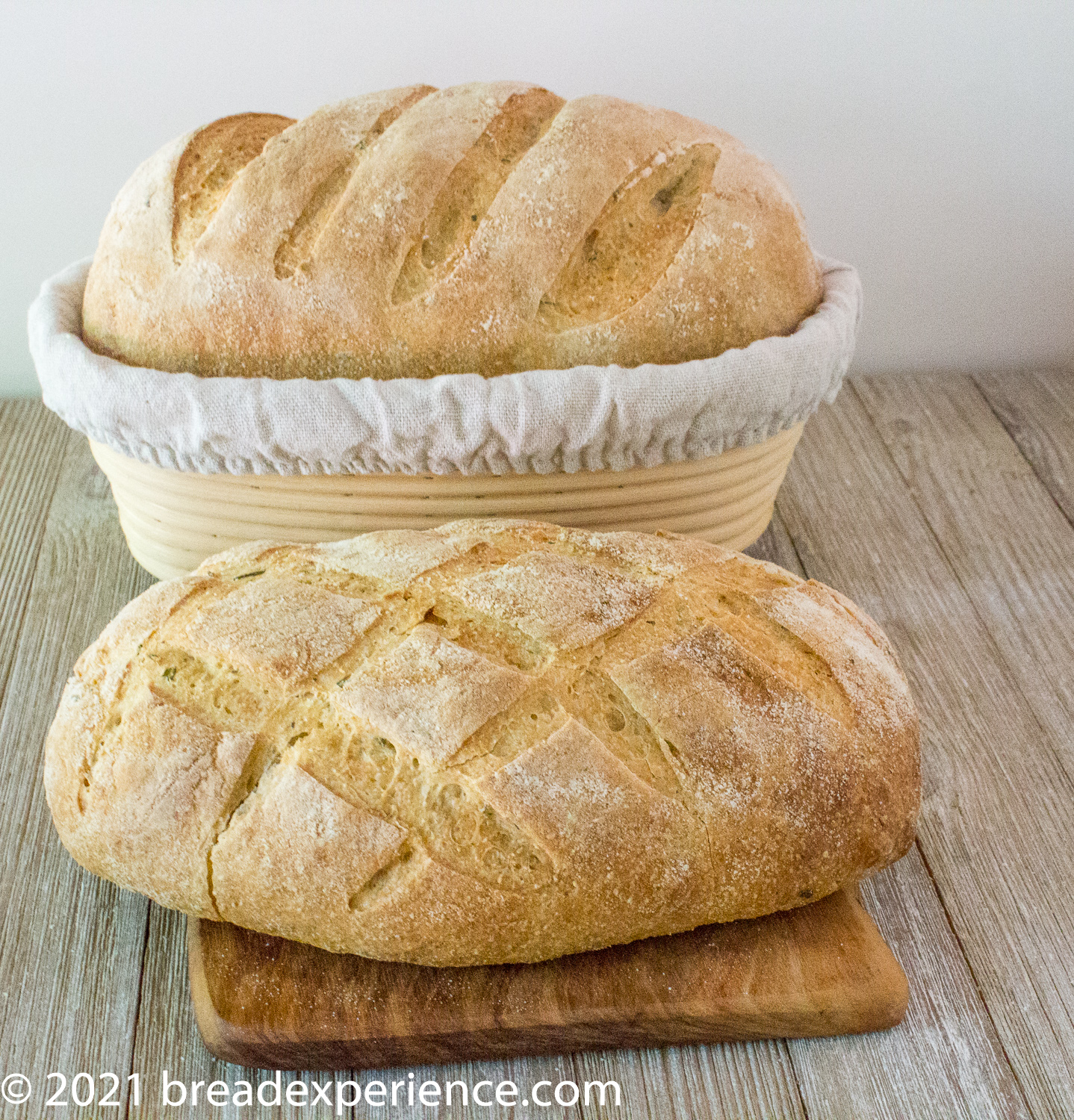 Light Wheat Olive Oil Loaves