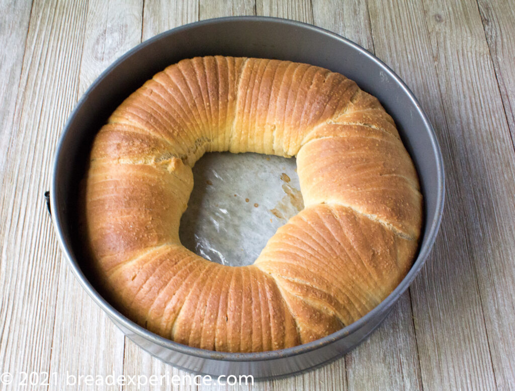 Light Wheat Sourdough Wool Roll Bread (Tangzhong)