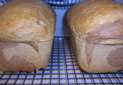 Marbled Rye on Cooling Rack