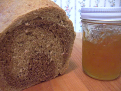 Rye Bread with Citrus Marmalade