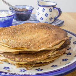 Mlyntsi stacked on a plate