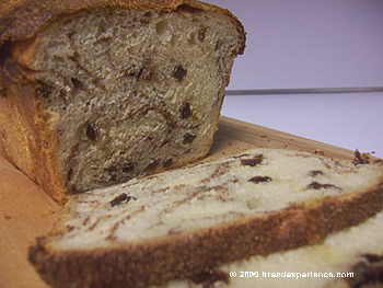 No Knead Cinnamon Bread
