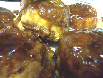 No Knead Sticky Buns