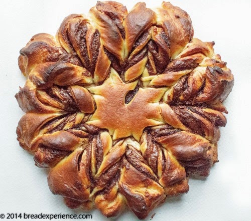 Nutella Brioche Flower