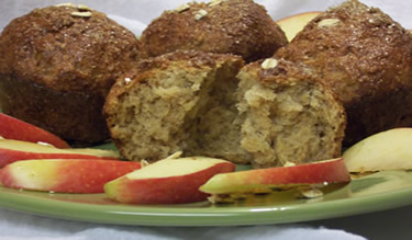 Maple Oatmeal Muffins