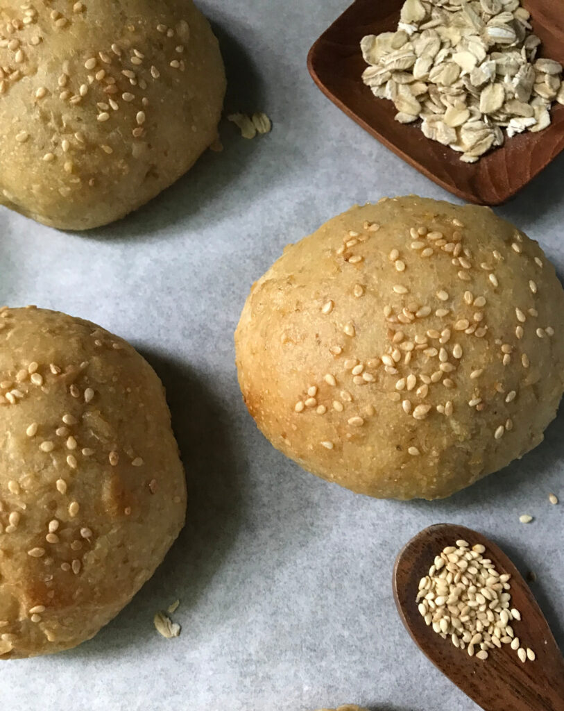 Wholesome Oatmeal Buns- Perfect for Breakfast or Dinner