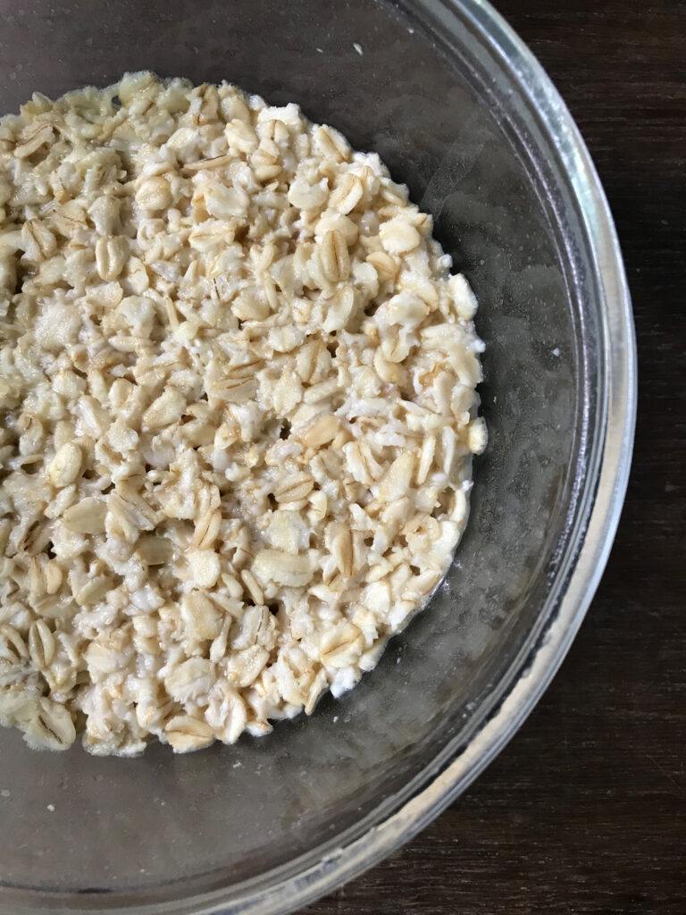 Soaked oats