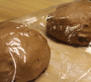 shape dough into balls