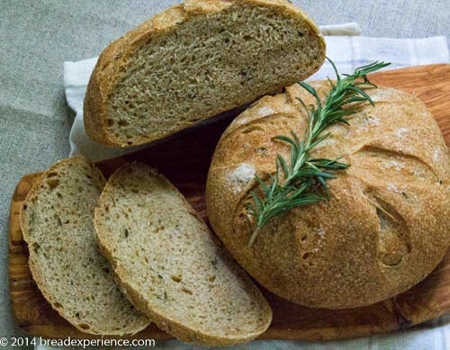 Panmarino Italian Rosemary Bread Sliced