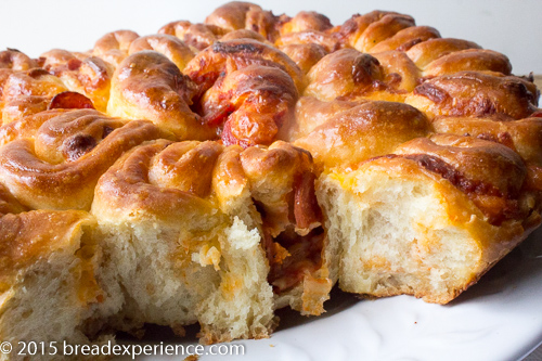 Pull-apart Pizza Chrysanthemum Bread 