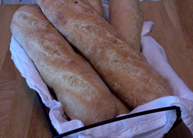 Poolish Baguettes