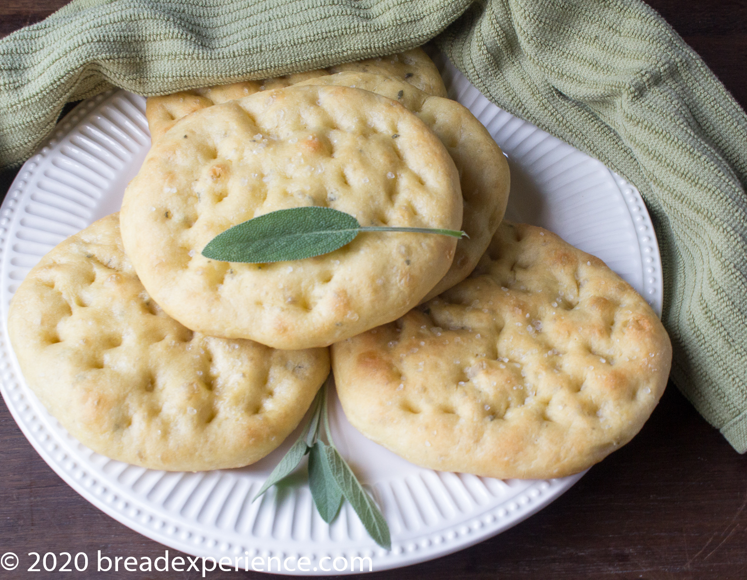 Potato Einkorn Focaccine