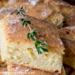 Sourdough KAMUT Potato Thyme Cheese Bread