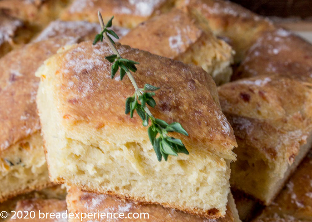 Sourdough KAMUT Potato Thyme Cheese Bread