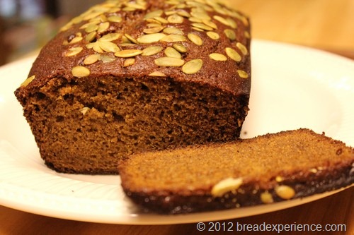 Deliciously Moist Einkorn Olive Oil Pumpkin Bread