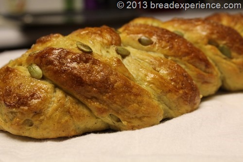 Pumpkin Brioche Braid