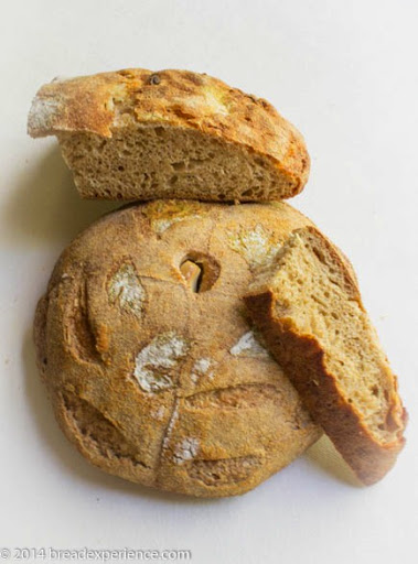 roasted-garlic-spelt-bread