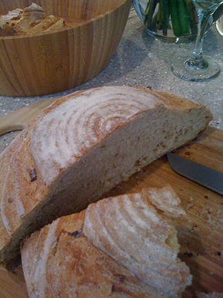 Roasted Potato Onion and Spelt Bread