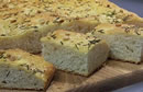 Rosemary Pine Nut Focaccia